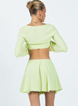 product Saleya Mini Skirt Green Princess Polly  Mini Skirts 