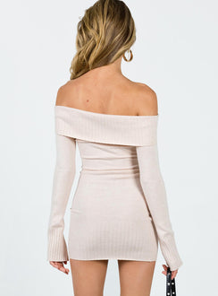 product Princess Polly Asymmetric Neckline  Savani Mini Dress Cream