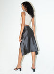 product Nia Midi Skirt Black Princess Polly  