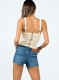 LC Low Rise Shorts Denim