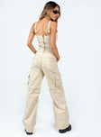 Princess Polly   Dobson Pants Beige