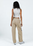 product Princess Polly High Waisted Pants  Cayman Pant Beige