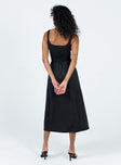 product Princess Polly Scoop Neck  Braddon Midi Dress Black