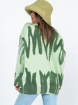 Katie Oversized Sweater Green