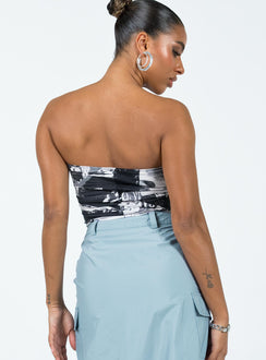 product Princess Polly Sleeveless Sleeveless Crew Neck Crew Neck  Motel Shae Top Photo Collage Grey