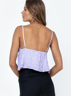 product Princess Polly Sleeveless Square Neck  Kellan Top Lilac