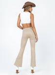 product Princess Polly High Waisted Pants  Nettie Pants Beige