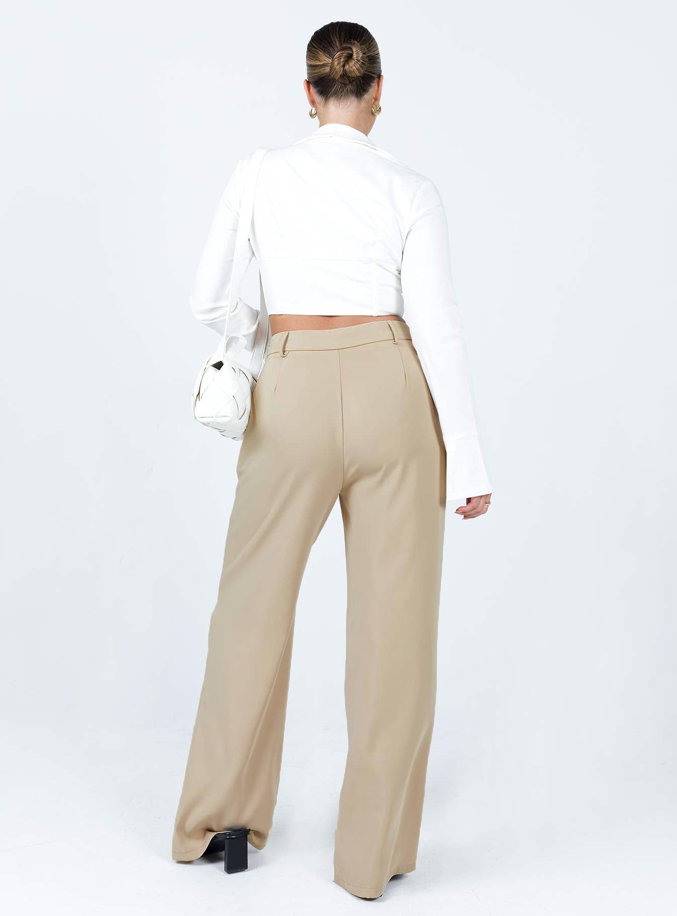 product Princess Polly High Waisted Pants  Archer Pants Taupe