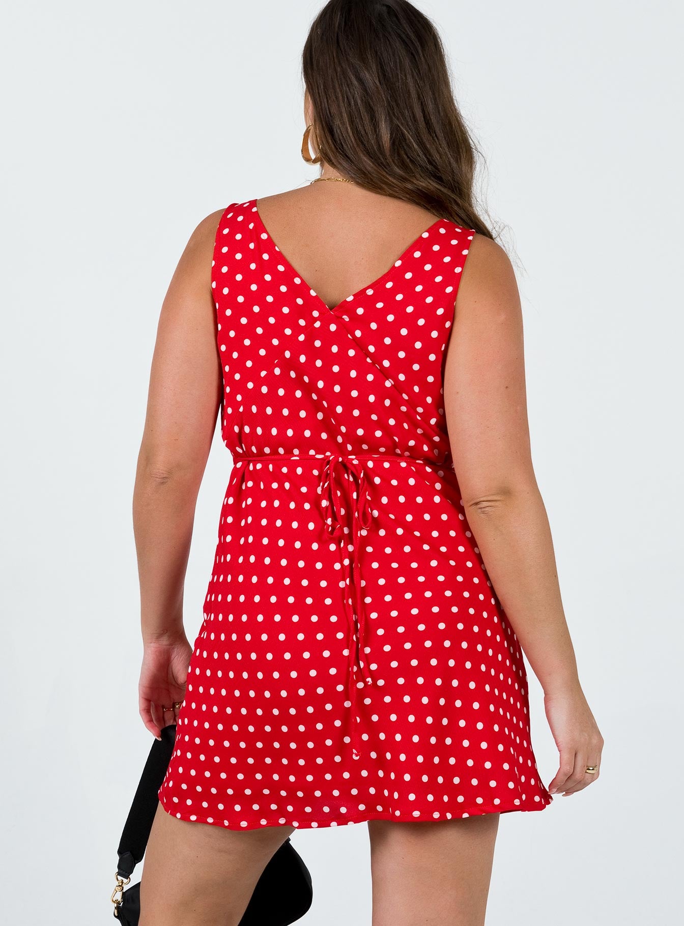 Old navy red polka dot dress on sale