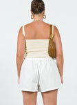 Clark Shorts White Princess Polly mid-rise 