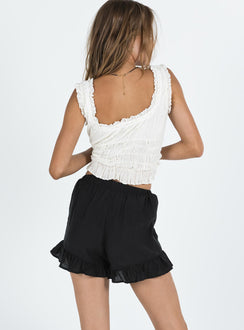 Devija Shorts Black Princess Polly mid-rise 