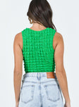 product Princess Polly Sleeveless Square Neck  Kendrick Top Green