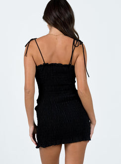 product Princess Polly Square Neck  Sherry Mini Dress Black