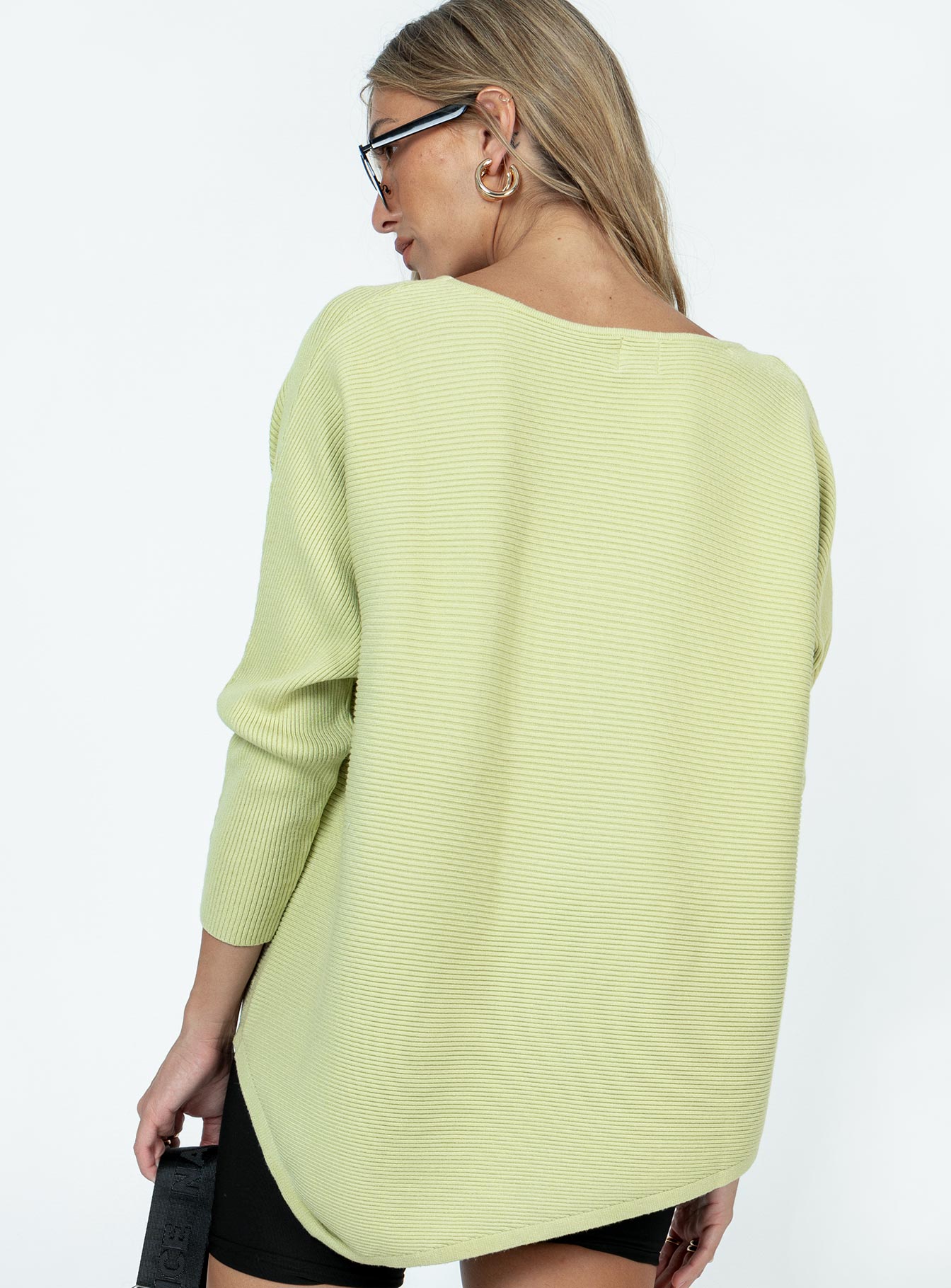 Radio Star Sweater Green Princess Polly  long 