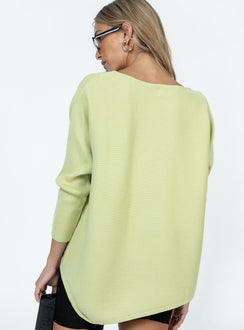 Radio Star Sweater Green Princess Polly  long 