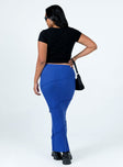 product Oscar Maxi Skirt Cobalt Blue Princess Polly  Maxi 