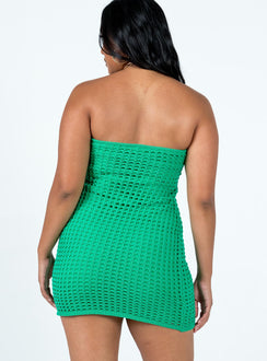 product Princess Polly Square Neck  Tansy Mini Dress Green