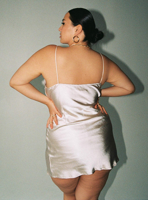 product Princess Polly Sweetheart Neckline  Stargazing Mini Dress Curve