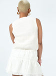 product Princess Polly Sleeveless Square Neck  Donella Top Cream