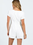 Adi Romper White