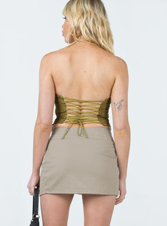 product Motel Rhory Skirt Oat Princess Polly  Mini Skirts 