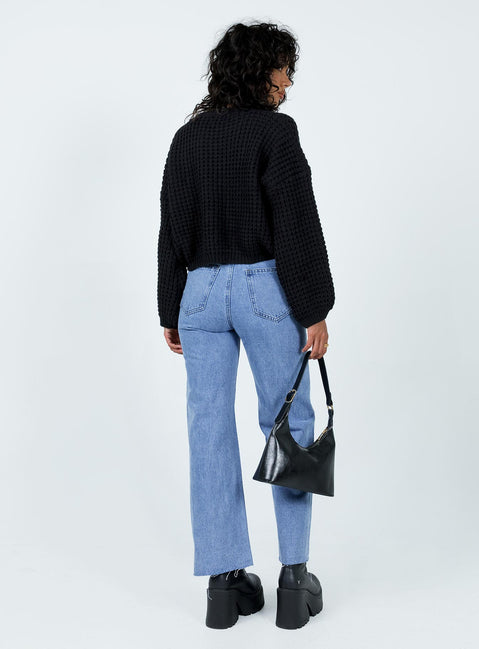 product Princess Polly High Waisted  Boundless Denim Jeans Mid Wash