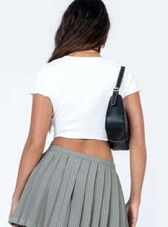 product Princess Polly Short Sleeves Square Neck  Jody Top White