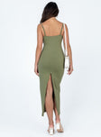 product Princess Polly High Neck  Jesy Maxi Dress Khaki