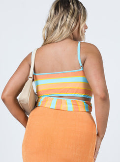 product Princess Polly Sleeveless Crew Neck  Off Beat Top Multi