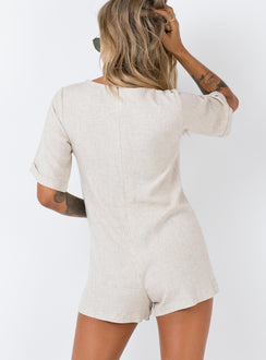 Zara Romper Natural