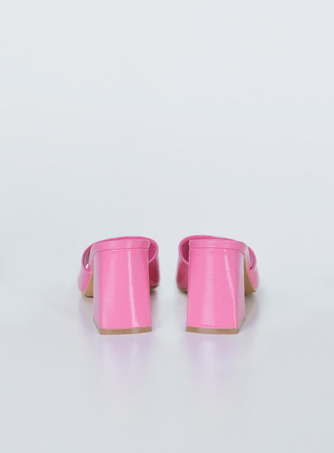 Sunset Boulevard Heels Pink