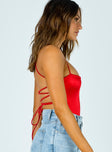 back view of model wearing Princess Polly Gracie Bodysuit Sleeveless Square Neck 