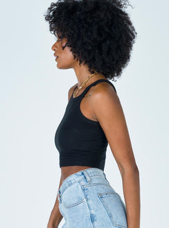 product Princess Polly Sleeveless Square Neck  Wild Eyes Tank Top Black