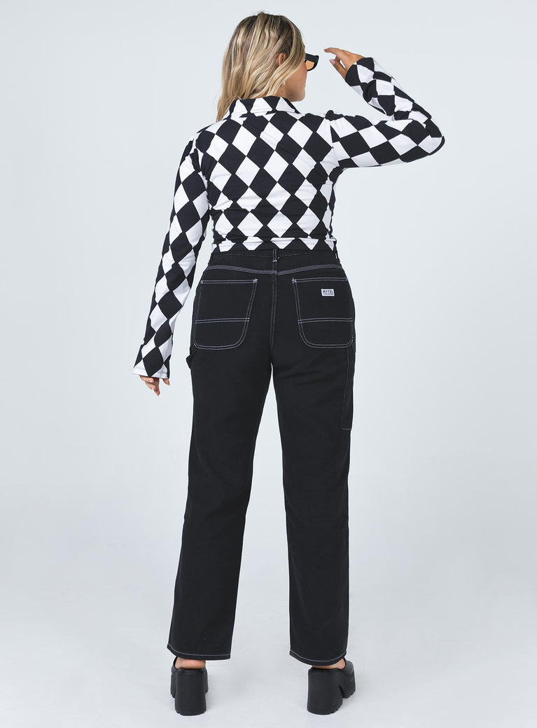 Motel Carpenter Jeans Black