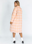 Penelope Coat Pink Check