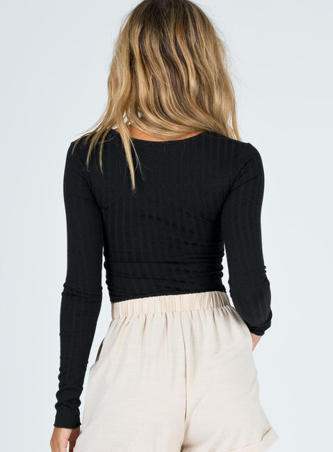 back view of model wearing Princess Polly Abigal Top 