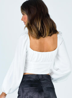 product Princess Polly Full Sleeves Square Neck  Ariah Long Sleeve Top