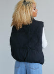 Haiden Puffer Vest Black