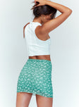 Sandra Mini Skirt Green
