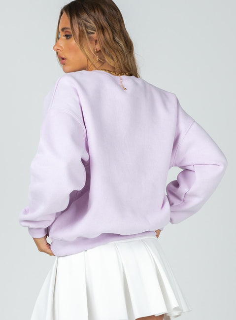 Charlotte Sweater Lilac