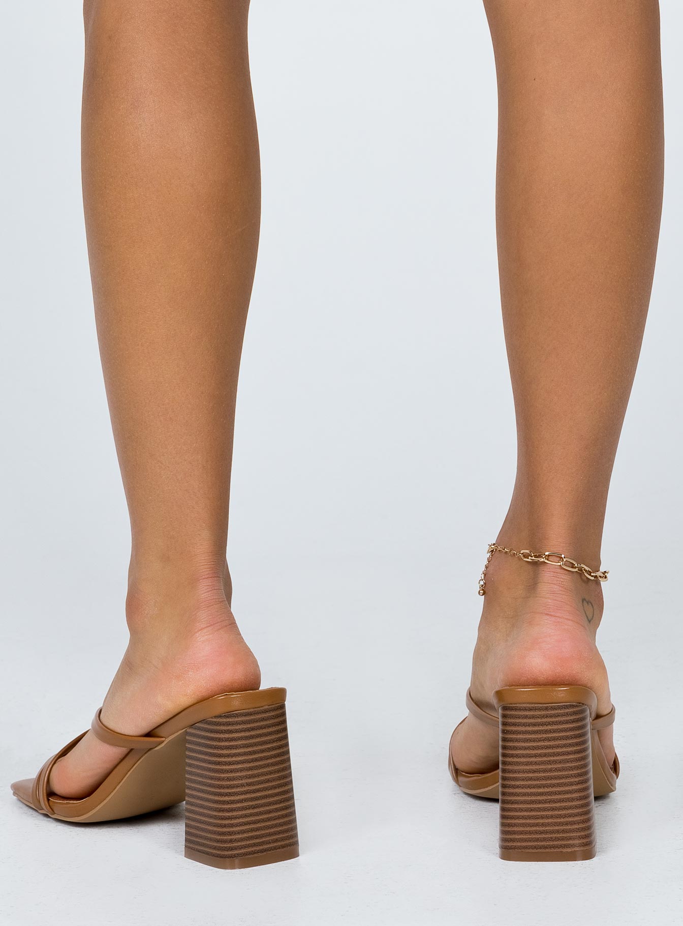 Layla Heels Tan