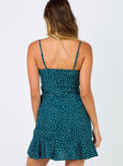 Princess Polly  Caesura Mini Dress Teal