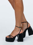 Windsor Smith Heaven Platform Heel Black