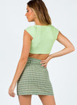 product Miss Sally Mini Skirt Green¬† Princess Polly  Mini Skirts 