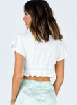 Princess Polly  Jamison Reid Crop Top White