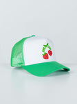 Good Vibes Trucker Hat Green