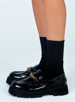 Unchained Patent Loafers