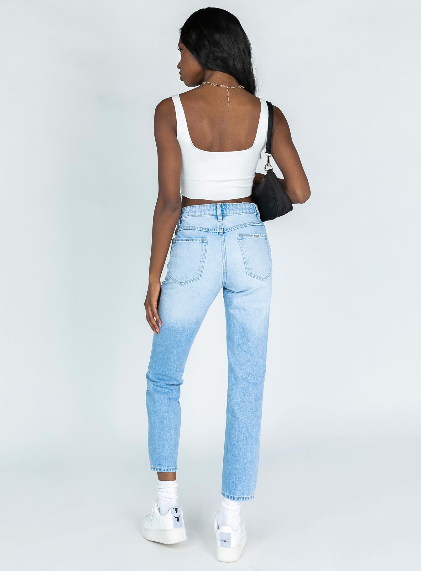 product Princess Polly High Waisted  Rollas Miller Skinny Horizon Denim