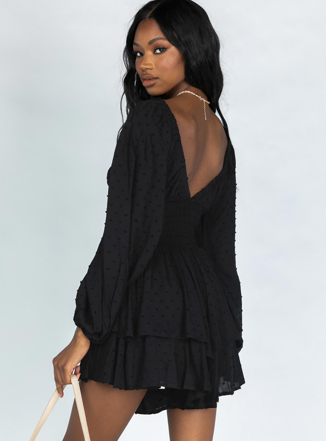 Needed Me Romper Black