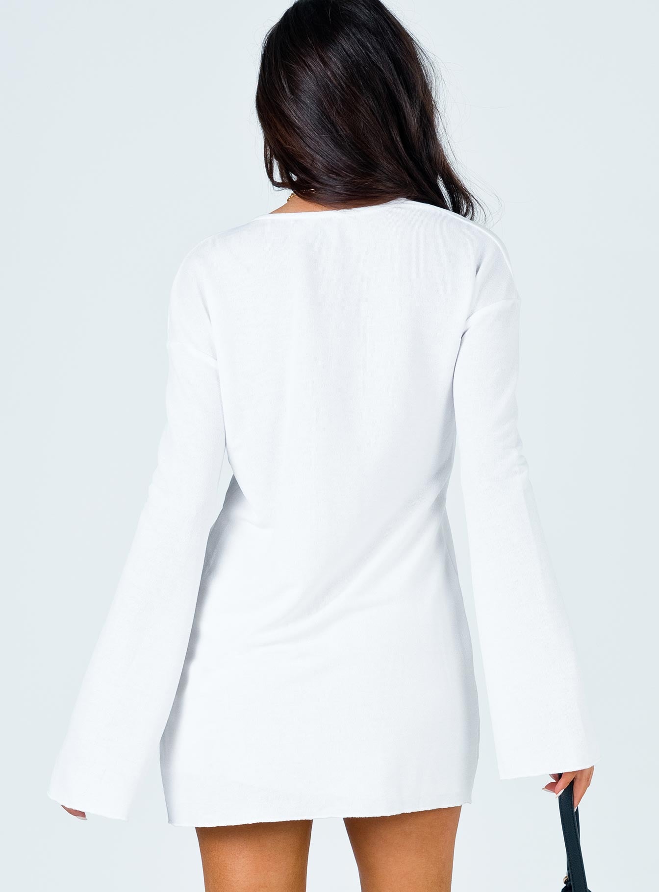 product Princess Polly Full Sleeves High Neck  Macy Cardigan White